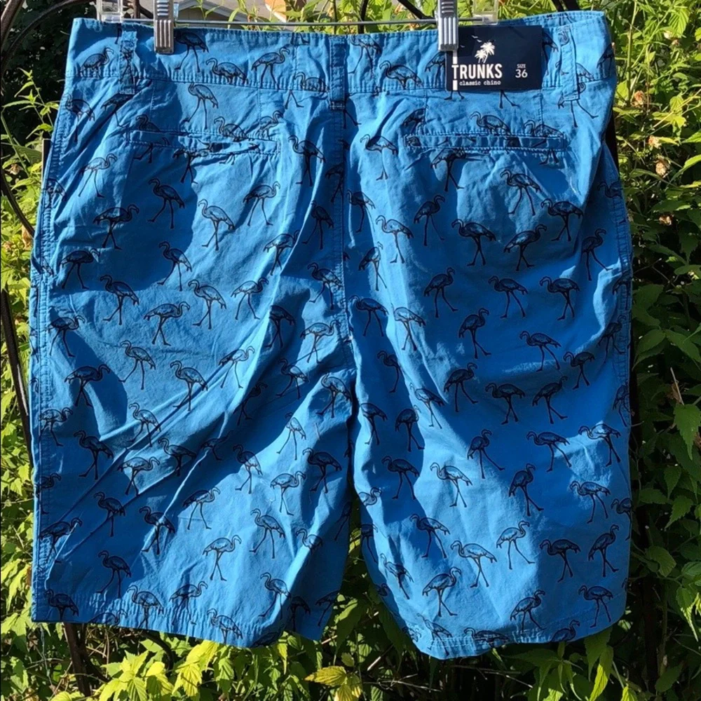 Trunks Surf & SwimCo Deep Water Luca Poplin men’s  Shorts size 36 new with tags